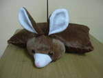 Bunny shaped cushion