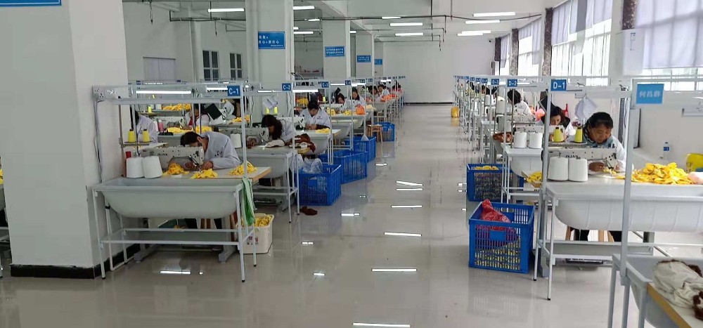 Transocean Group plush toy factory floor