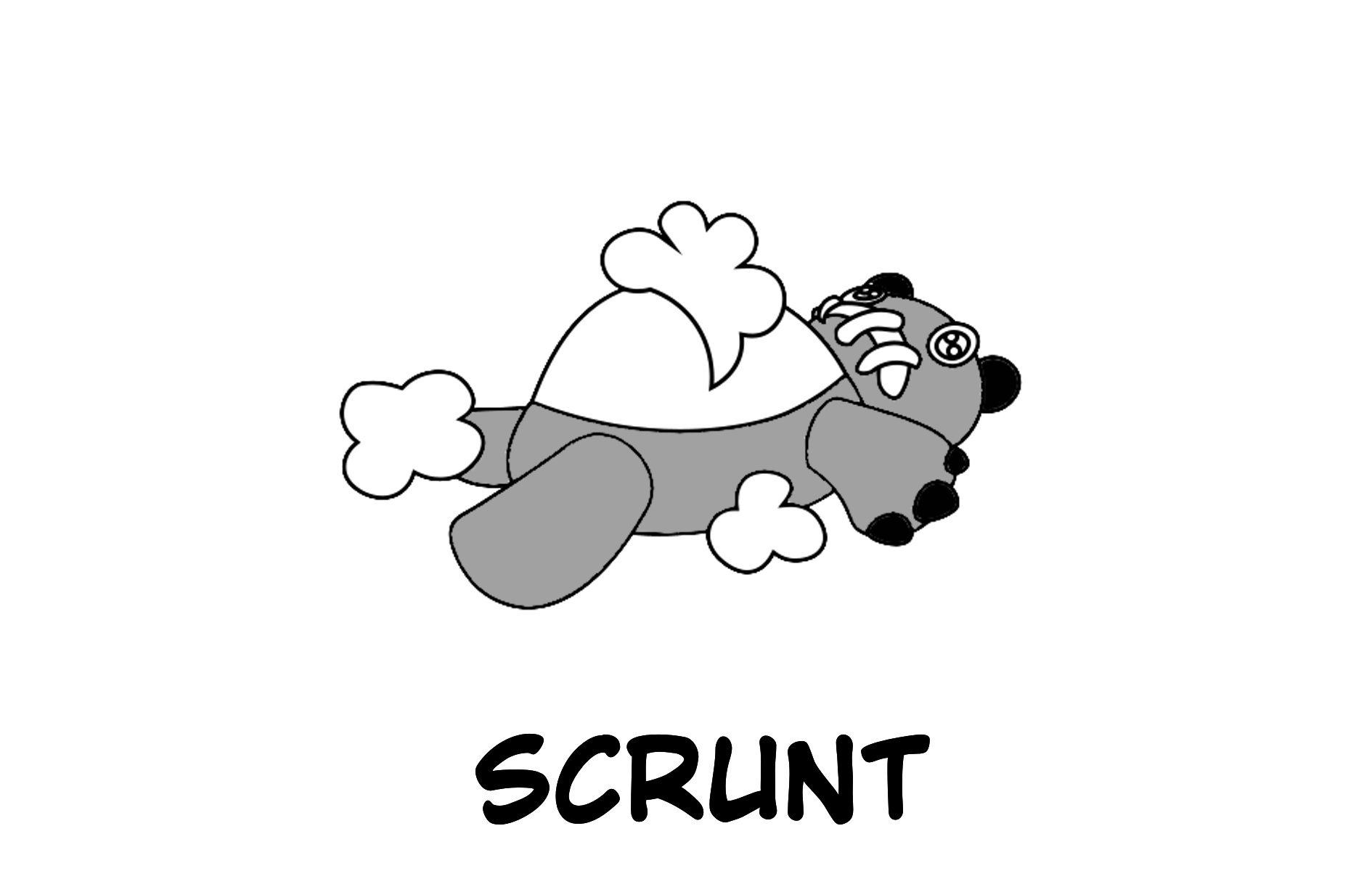 Scrunt character