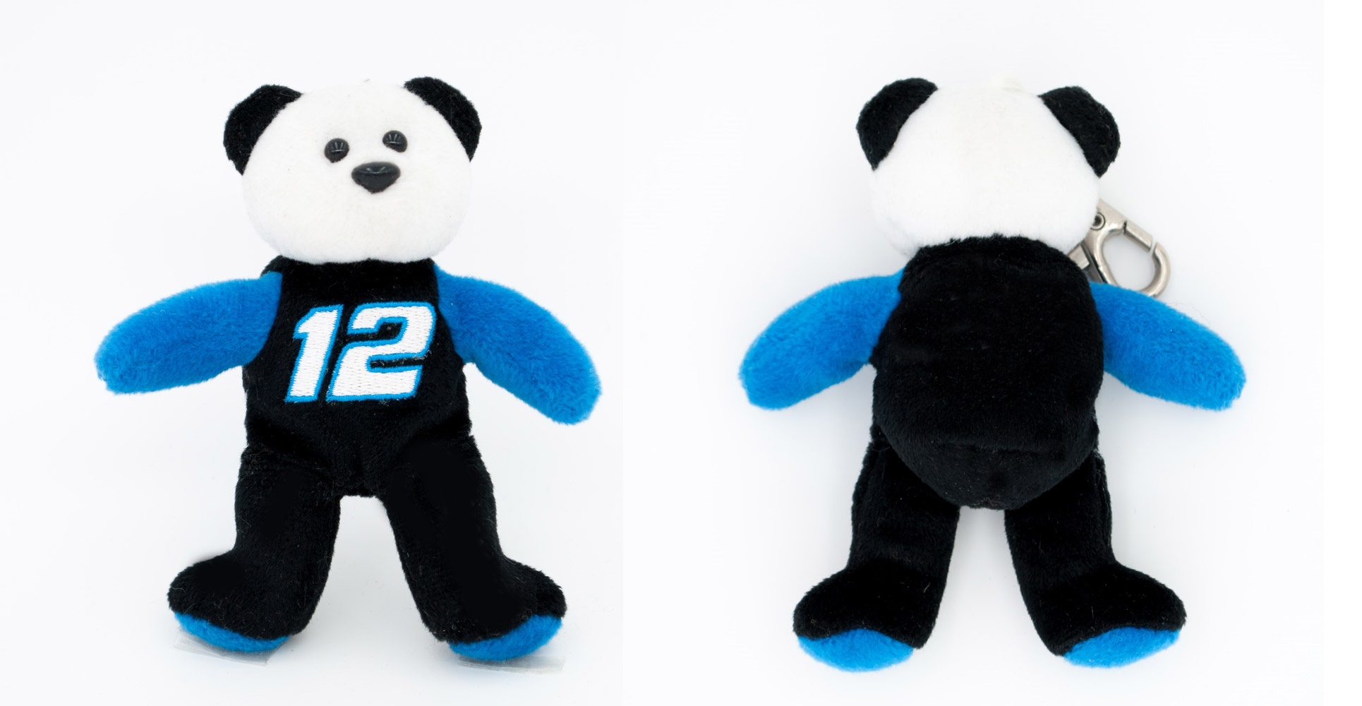 Bear 15cm Beanie Embroider 1