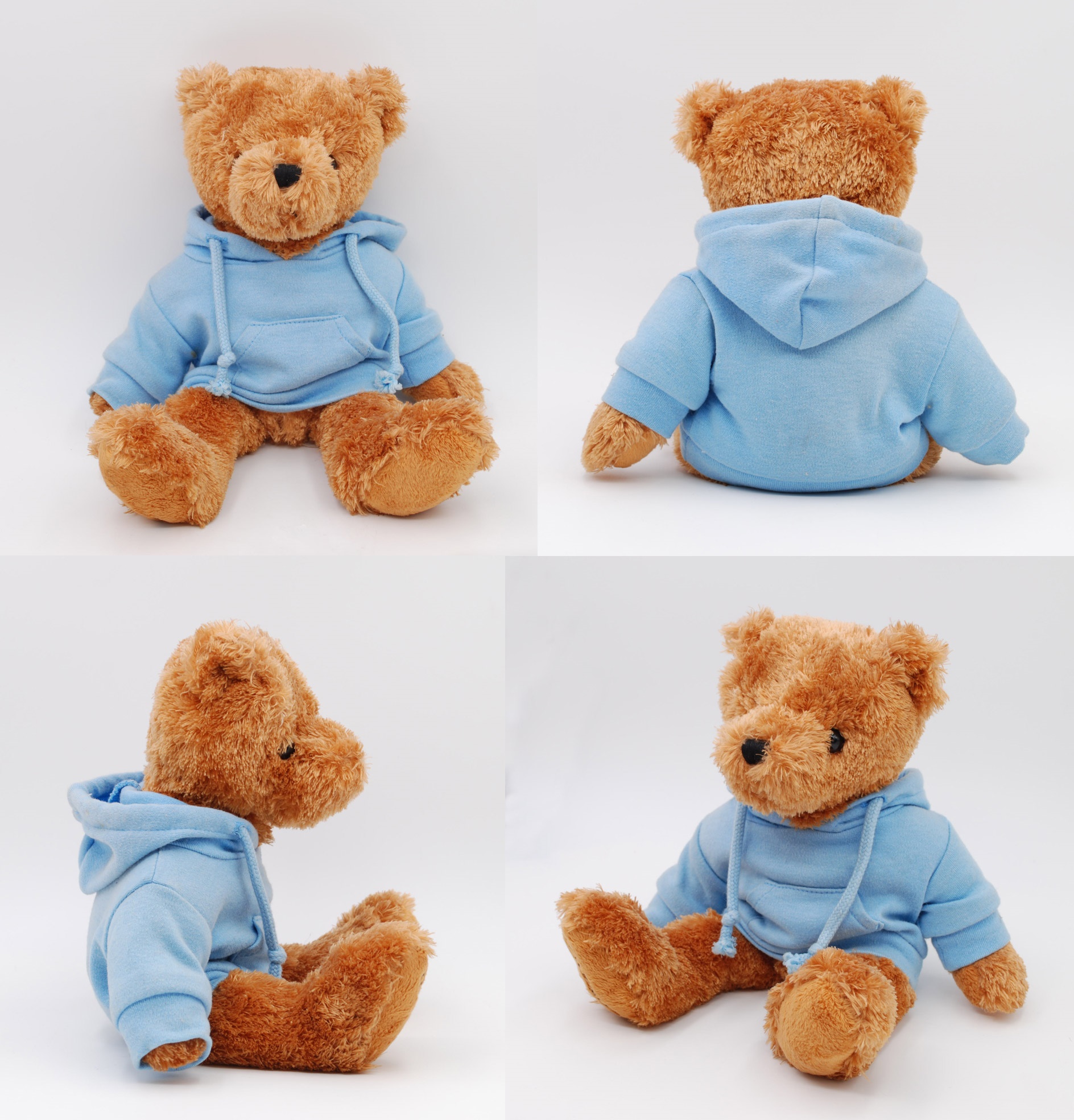 Bear Hoodie Blue 2