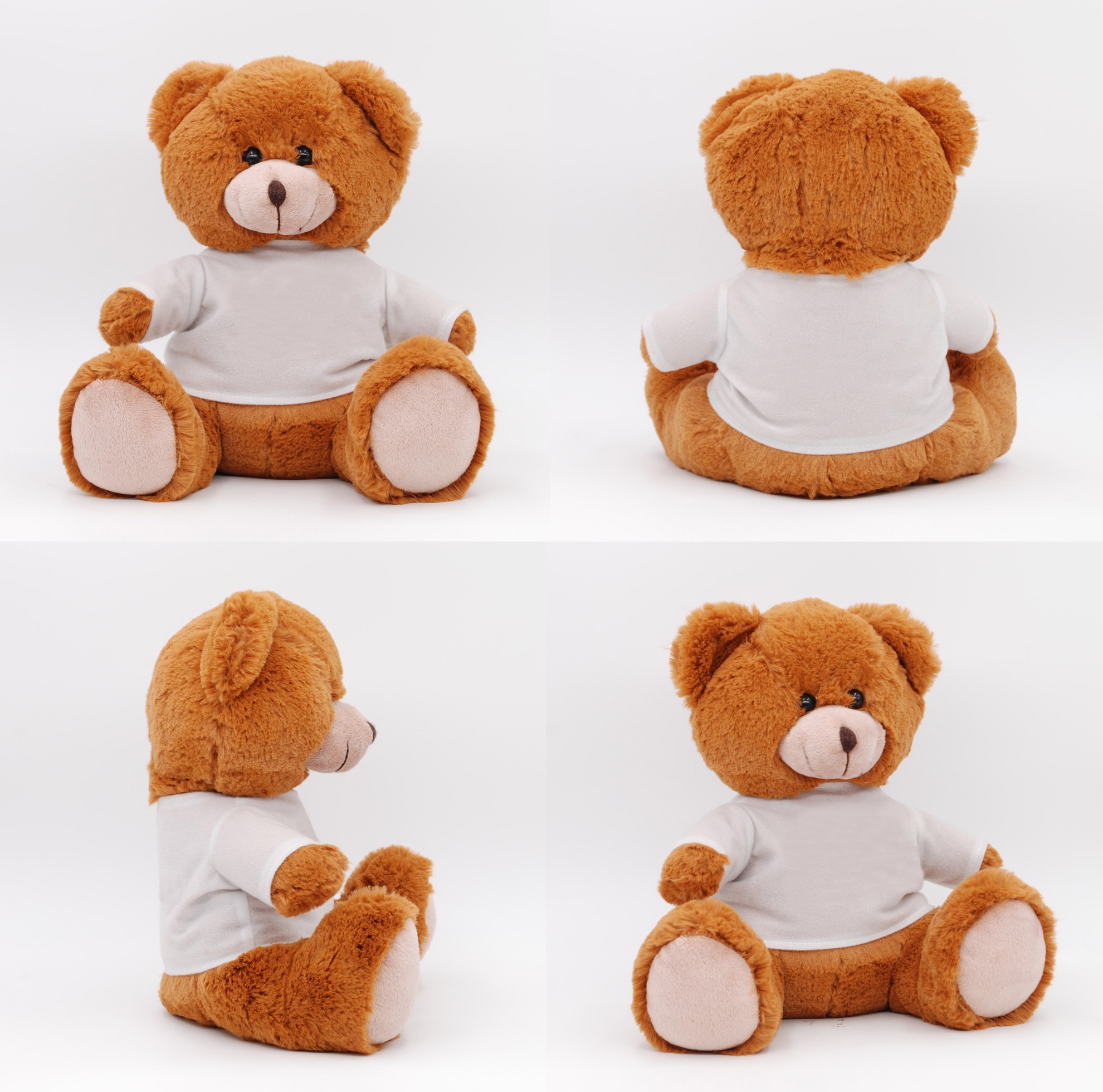 Bear Shirt Brown White 1