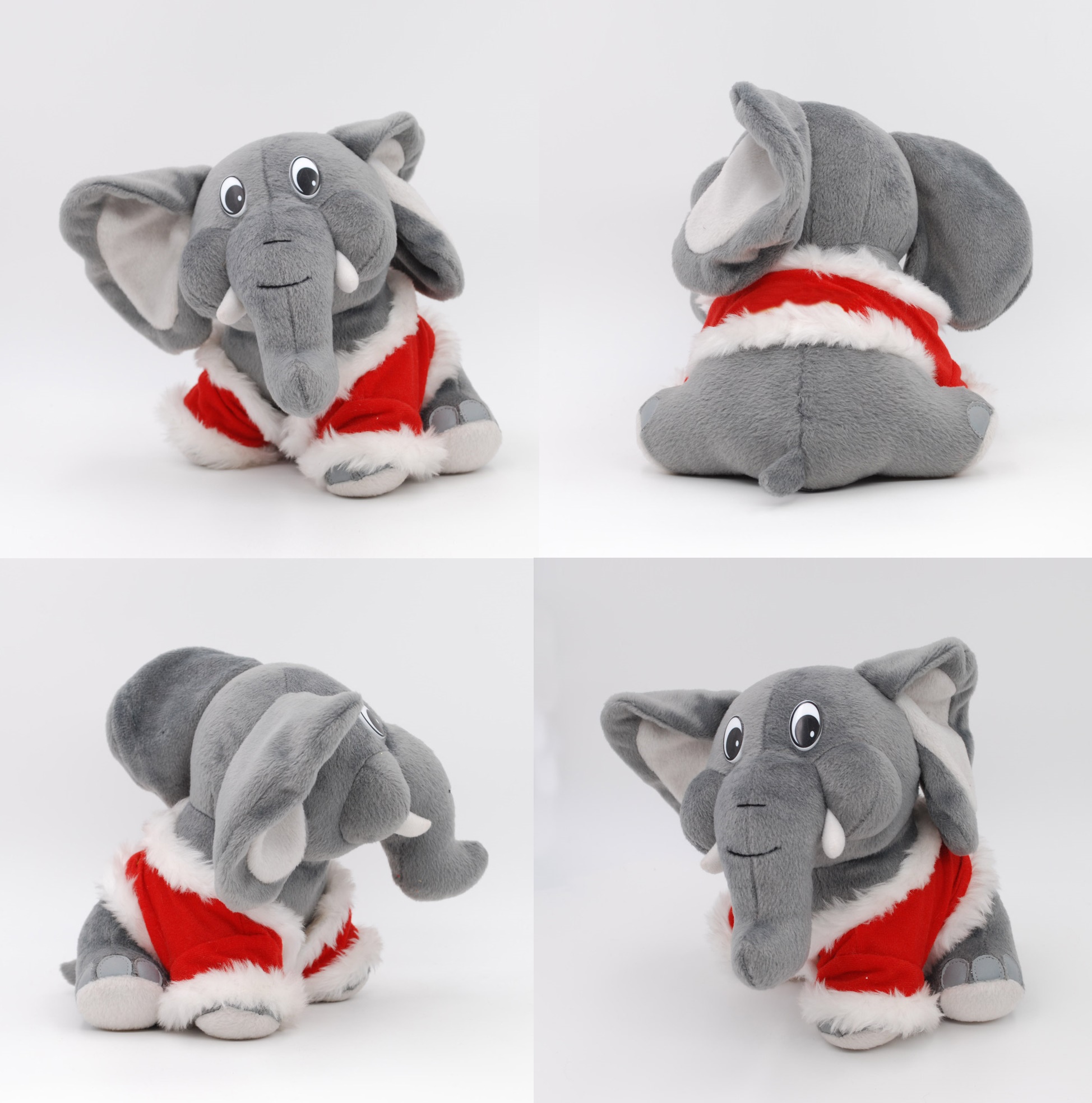 Elephant Santa Cloth - Festival & Seasonal