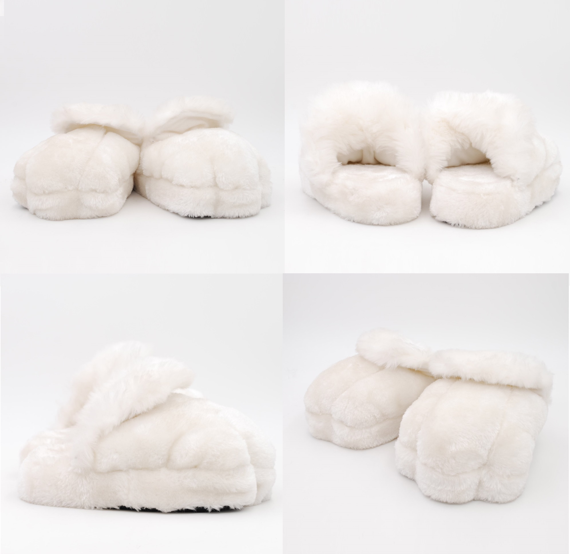Slipper Bunny White - Plush Slippers